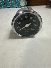 Vintage Veglia Borletti Electronic Tachometer (Italy) - 8000 RPM 12V FIAT picture