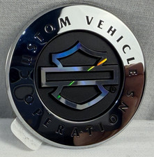 HARLEY DAVIDSON GENUINE PRISMATIC 1 7/8” CVO NEW MEDALLION EMBLEM 61007-10 picture