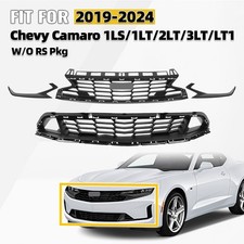 For 2019-2024 Chevy Camaro 1LS/1LT/2LT/3LT/LT1 Front Bumper Grill Kit W/O RS Pkg picture