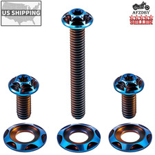 Titanium Fairing Windshield Bolt Screw For Harley Street Electra Glide 2014-2023 picture