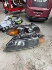 OEM Hella Xenon Headlights BMW 5 Series E39 1995-2000 63126912435 63126912434 picture