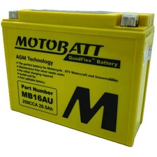 Motobatt Battery For Yamaha XV700 Virago 700cc 84-87 picture