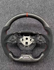 Carbon Fiber Alcantara Steering Wheel Fit for Chevrolet Camaro ZL1 SS 2016-2024 picture