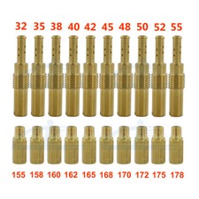 10Pcs Main Jet kit & 10Pcs Set Slow Pilot Jet For PWK Keihin OKO CVK Carburetor picture