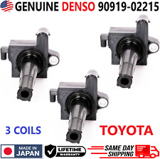 GENUINE DENSO Ignition Coils For 1996-2003 Toyota & Lexus 3.0L V6, 90919-02215 picture