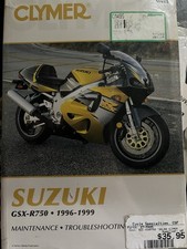 Suzuki GSX-R760 1996-1999 Service Manual Maintenance Book picture