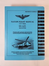 Vtg NATOPS Flight Manual Model SH-3A/G Sikorsky Helicopters 1973 Aviation picture