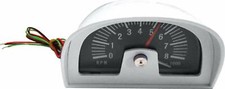 OER Dixco Style Hood Tachometer For GTO Firebird Chevelle Camaro Nova Impala picture
