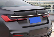 For 16-22 BMW 7 Series G11 G12 Gloss Black Rear Bumper trunk spoiler Lip picture