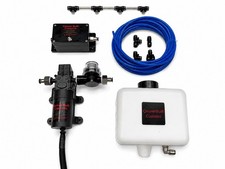 Boost-Activated Intercooler & Radiator Water Spray Cooling Kit - BLUE picture