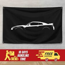 For Nissan GT-R 2007-2012 Fans 3x5 ft Flag Banner Gift Birthday picture