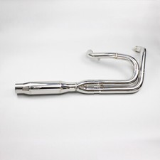 Stainless Steel Twin Cam 2 into 1 Exhaust Pipe for Harley Dyna FXD FXDB 2006-17 picture