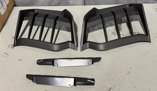 MATTE Rear Lower Diffuser Insert 2020+ C8 Corvette Stingray (NO INSERTS) picture