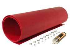 SAM Red Poly Snow Plow Shield picture