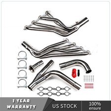 For 99-06 Chevy GMC Silverado/Sierra 4.8L/5.3L/6L Long Tube Exhaust Headers Kit picture