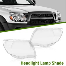 Fit For 05-11 Toyota Tacoma Headlight Replacement Lens Clear Left & Right picture