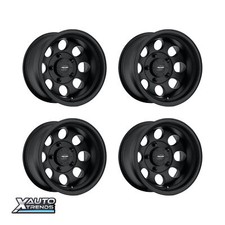 Pro Comp PA69 Vintage Flat Black 15X10 5X139.7 -47mm (Set of 4) picture