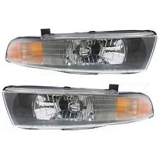 Pair Headlights Driving Head lights Headlamps Set of 2  Driver & Passenger Side picture