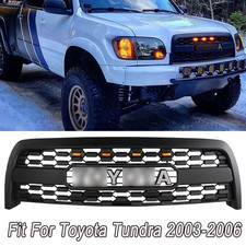Front Bumper Grill With LED Lights Mesh Grille For Toyota Tundra 2003 04 05 2006 picture