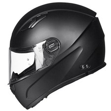 ILM Adult's Model 129 Full Face Bike Helmet - Matte Black - Medium - ILM-129M picture