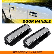 2-20X Door Handle Exterior Right Passenger Side Fit Ford F-150 2015-2022 Chrome picture