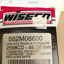 Wiseco Piston Kit  562M06600 picture