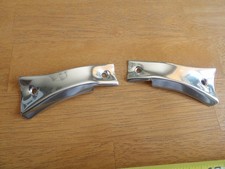 FORD 1963 GALAXIE 500 AND XL TAIL LAMP MOULDINGS RE-ANODIZED AS NOS picture