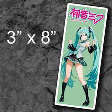 Hatsune Miku Sticker Vocaloid  Tutu Mini Skirt Sticker Hatsune Miku Decal picture