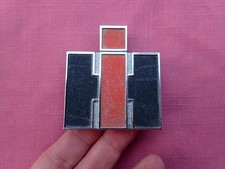 Vintage IH Cub Cadet tractor grille emblem, nice original 2752733 picture