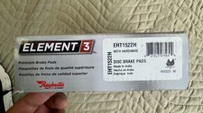 Raybestos Element3 EHT1522H Front Disc Brake Pads w/ Hardware D1522 NEW picture