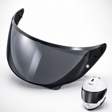 Dark Smoke Visor Shield Fits For HJC HJ-38 i11 i71 F71 Motorcycle Helmet w/ Pins picture