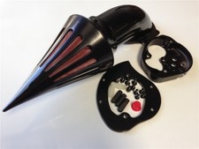 Black Air Cleaner Kits Intake For 2000-2012 Kawasaki Vulcan 1500 1600 Classic picture