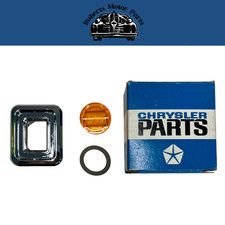 New Old Stock Marker Bezel & Lens for 1968 Chrysler Models Mopar #3004130 picture