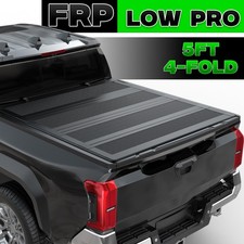 5FT Low Profile FRP Hard Tonneau Cover For 2024-2026 Toyota Tacoma Truck Bed picture