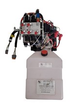 LCI 7 Quart Loaded Vertical Hydraulic Pump Power Unit Assembly Leveling 433521 picture