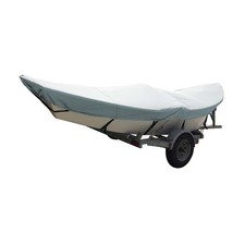 Carver Poly-Flex II Styled-to-Fit Boat Cover f/16' Drift Boats - Grey 743... picture