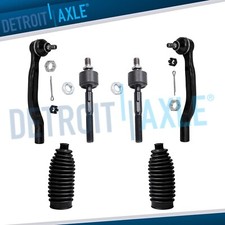 Front Inner and Outer Tie Rods + Boots for 1994 1995 1996 1997 Honda Accord CL picture