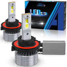 Pair H13 9008 LED Headlight Bulbs Bright White 6000K Hi/Low Beam Conversion Kit picture