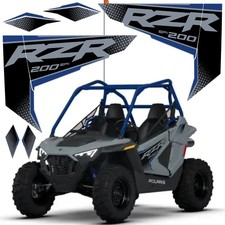 Polaris RZR 200 EFI UTV Decals, Graphics Kit Stickers Laminate 320 Micras Mate picture