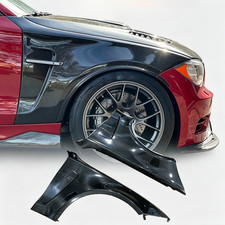 Real Carbon Side Exterior Fender Bodykit Blades For BMW 1 Series E82 1M 2008-14  picture