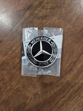 2013-2025 Genuine OEM Mercedes-Benz Hood Emblem Company Sign Black 000-817-26-05 picture