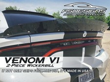 PSDesigns 2PC Wickerbill Fits 2015+ Dodge Charger picture