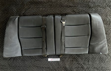 *DAMAGED* BMW E36 Folding Coupe Rear Seats Black Leather Shwarz OEM picture