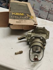 KEM 40423 Fuel Pump W/Glass Bowl 1966-1968 Ford Bronco Inline-6 2.8L Factory New picture