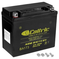 YTX20-BS Caltric AGM Battery for Arctic Cat 1000 4X4 2010-2017/0645-779 0745-406 picture