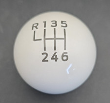 2015-2024 Mustang NEW OEM Genuine Ford Bullitt White 6 Speed Shift Knob Ball picture