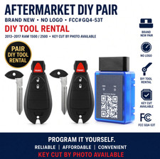 DIY PAIR BUNLDE FOR RAM 2013-2017 Dodge Ram PROGRAMMING TOOL INCLUDED GQ4-53T picture