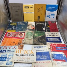 Vintage Auto Truck Owners Manual Lot Dodge Pontiac Buick Rambler Plymouth GMC picture