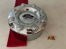 #AX  (1)  17 -26 Ford F350 SD  Dually Rear CHROME Center Cap  HC3C-1A096-XB picture