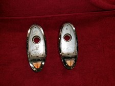 1954 Dodge Tail Light Housings/Bezels, pair, used for resto/Rat Rod picture
